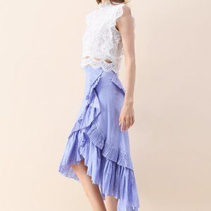 Ruffle Tiered Skirt